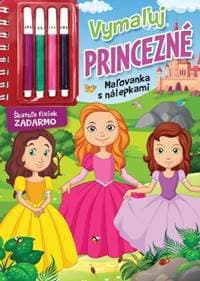 Vymaľuj princezné - autor neuvedený