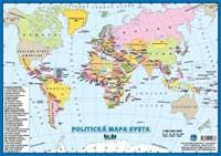 Politická mapa sveta (A3) - Kupka Petr 1