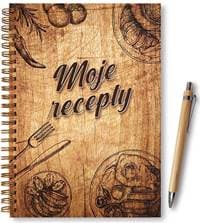 Moje recepty - zápisník - Alena Brišová 1