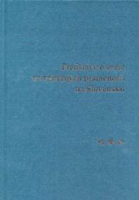 Predstavy o svete vo vybraných prameňoch na Slovensku - Peter Žeňuch 1