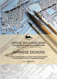Japanese Designs Coloring book - Pepin Van Roojen, Pepin Press 1