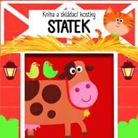 Kniha a skládací kostky Statek - autor neuvedený 1