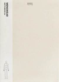 Fashionary Menswear Sketchbook A4 - Fashionary, Fashionary International Limited 1