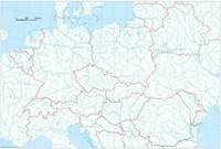 Európa a Stredná Európa - pracovná mapa (A4) - Tabuľka - autor neuvedený 1