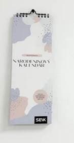 Narodeninový kalendár - Nástenný (abstraktný) - autor neuvedený