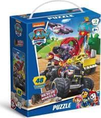 Puzzle Tlapková patrola Na plný plyn 48 dílků - autor neuvedený