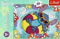 Puzzle Lilo&Stitch Na prázdninách 30 dílků - autor neuvedený