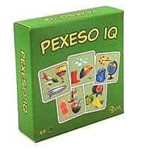 Pexeso IQ v krabičke - spoločenská hra - autor neuvedený 1
