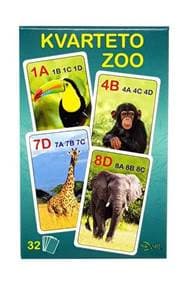 Kvarteto Zoo - spoločenská hra - autor neuvedený 1