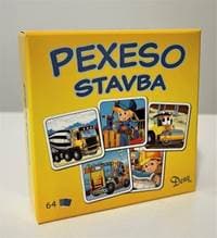 Pexeso Stavba v krabičke - spoločenská hra - autor neuvedený 1