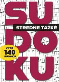 Sudoku stredne ťažké - bordové - autor neuvedený 1