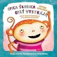 Audiokniha Opica Škorica opäť vystrája (CD) - Stoličný Peter 1