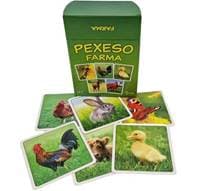 Pexeso farma v krabičke 32 dvojíc - spoločenská hra - autor neuvedený 1