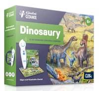 Dinosaury - interaktívna hovoriaca knižka (Kúzelné čítanie) + elektronická ceruzka ALBI - autor neuvedený