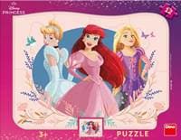 Puzzle 12 Princezny deskové - autor neuvedený