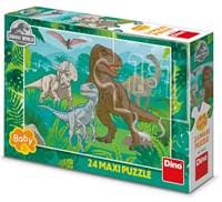 Puzzle 24 maxi Jurský svět - autor neuvedený 1