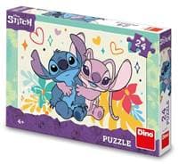 Puzzle 24 Stitch a Angel - autor neuvedený