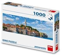 Puzzle 1000 Přístav Rovinj panoramic - autor neuvedený 1