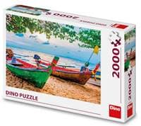 Puzzle 2000 Rybářské loďky - autor neuvedený 1