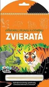 Vyškrabávacie vymaľovanky/ Zvieratá - autor neuvedený 1
