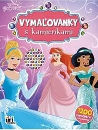 Vymaľovanky s kamienkami/ Disney Princezné - autor neuvedený 1