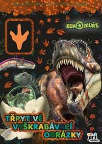 Třpytivé vyškrabávací obrázky Dinosauři - autor neuvedený
