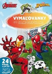 Vymaľovanky A4+/ Marvel - autor neuvedený