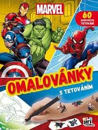 Vymaľovanky s tetovačkami - Marvel - autor neuvedený 1