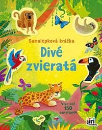 Divé zvieratá - Samolepková knižka - autor neuvedený