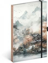 Notes Japonsko, linajkovaný, 13 × 21 cm - autor neuvedený 1
