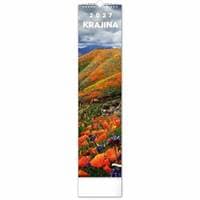 NOTIQUE Nástenný kalendár Krajina 2027, 12 x 48 cm - autor neuvedený 1