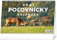 Stolový Poľovnícky kalendár 2027, 23,1 x 14,5 cm - autor neuvedený