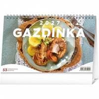 NOTIQUE Stolový kalendár Gazdinka 2027, 23,1 x 14,5 cm - autor neuvedený