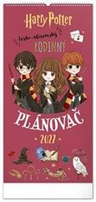 Nástenný kalendár Rodinný plánovací Harry Potter CZ/SK 2027, 21 x 42 cm - autor neuvedený 1