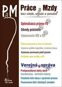 Práce a Mzdy, bez chýb, pokút a penále 3/2024 - autor neuvedený 1
