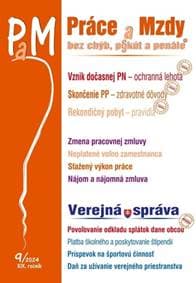 Práce a Mzdy, bez chýb, pokút a penále 9/2024 - autor neuvedený