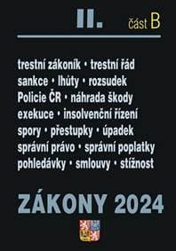Zákony II B/2024 Trestní právo - autor neuvedený 1
