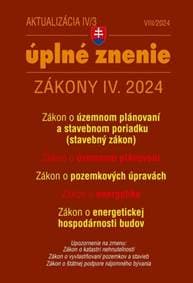 Aktualizácia IV/3 2024 – Stavebný zákon - autor neuvedený 1