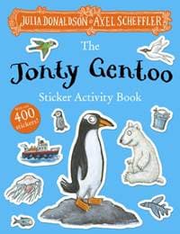 Jonty Gentoo Sticker Activity Book (PB) - Julia Donaldson, Scholastic 1