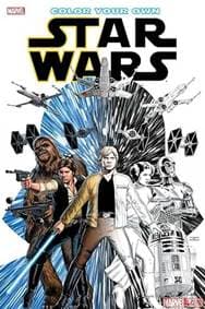 Color Your Own Star Wars - John Cassaday, Salvador Larroca, Terry Dodson, Marvel 1