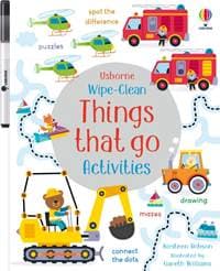 Wipe-Clean Things That Go Activities - Kirsteen Robson, Usborne Publishing
