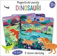 Magnetické puzzle Dinosauři - autor neuvedený
