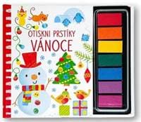 Otiskni prstíky Vánoce - autor neuvedený