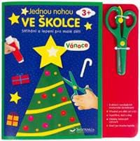 Jednou nohou ve školce Vánoce - Stříhání a lepení pro malé děti - autor neuvedený 1