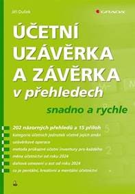 Účetní uzávěrka a závěrka v přehledech snadno a rychle - Dušek Jiří