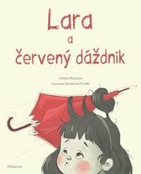 Lara a červený dáždnik - Chiara Ravizza 1