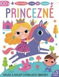 Princezné - Samolepky krok za krokom - autor neuvedený