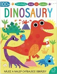 Dinosaury - Samolepky krok za krokom - autor neuvedený 1