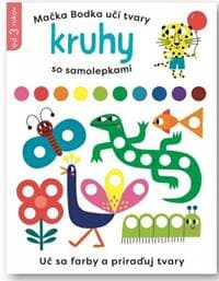 Kruhy so samolepkami - Mačka Bodka učí tvary - autor neuvedený 1