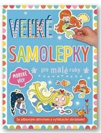 Morské víly - Veľké samolepky pre malé ruky - autor neuvedený